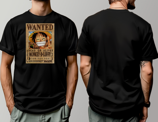 Luffy Most Wanted Premium T-shirt